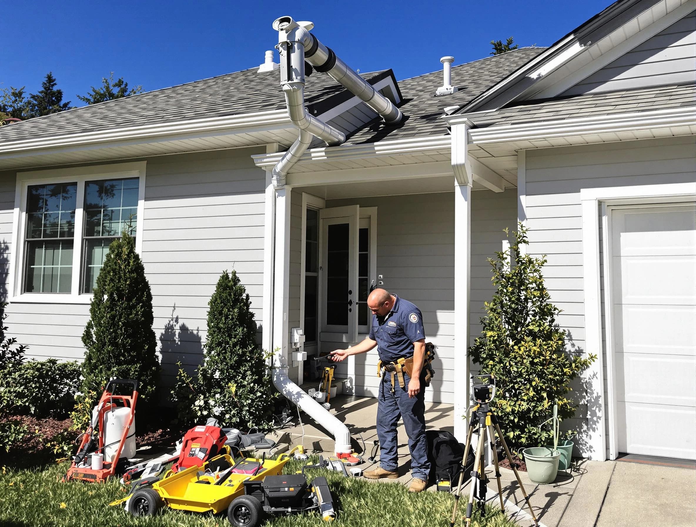 Downspout Repair in East Cleveland