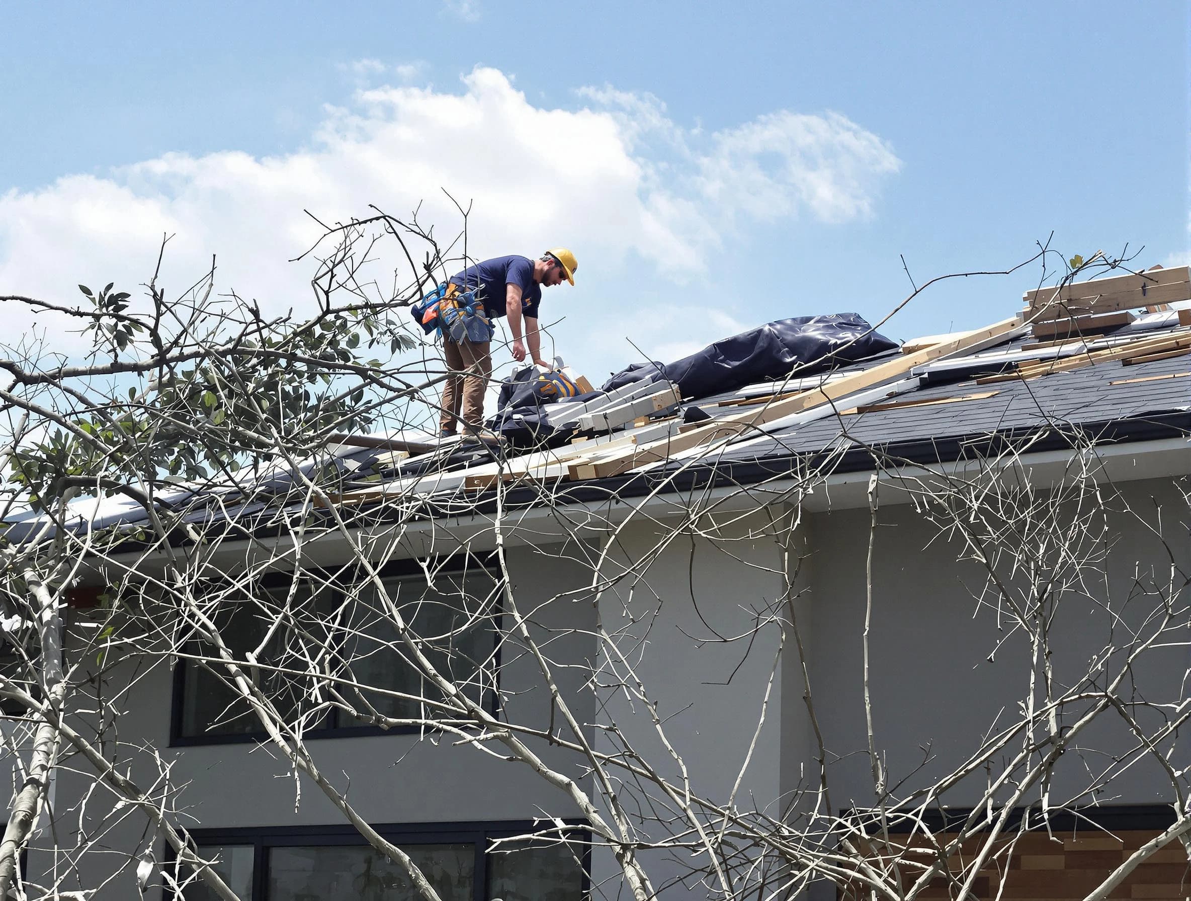 Emergency Roof Repair in East Cleveland